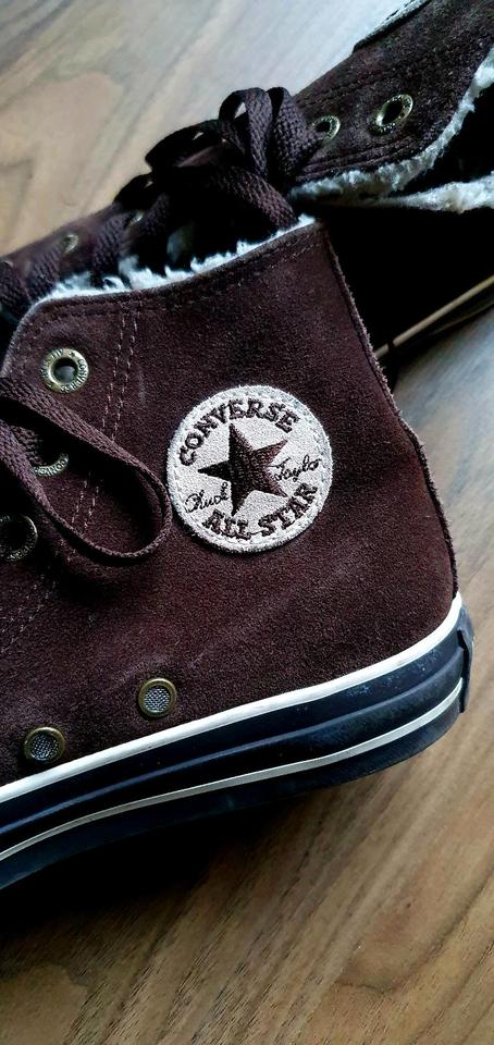 Converse All Star, Schuhe, braun, mit Fell, gefüttert, Gr.  36,5 in Erfurt
