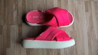TOMS "Alpargata Mallow Crossover" Sandalen - NEU - Raspberry Nordrhein-Westfalen - Dormagen Vorschau