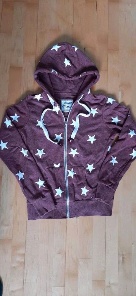 Hoodie Sweatshirt Sweatjacke Camouflage Sterne Gr M/L in München