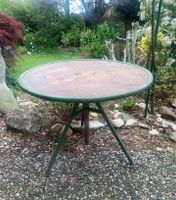 Midcentury antik Gartentisch Tisch alt vintage Metall industrial Nordrhein-Westfalen - Erkrath Vorschau