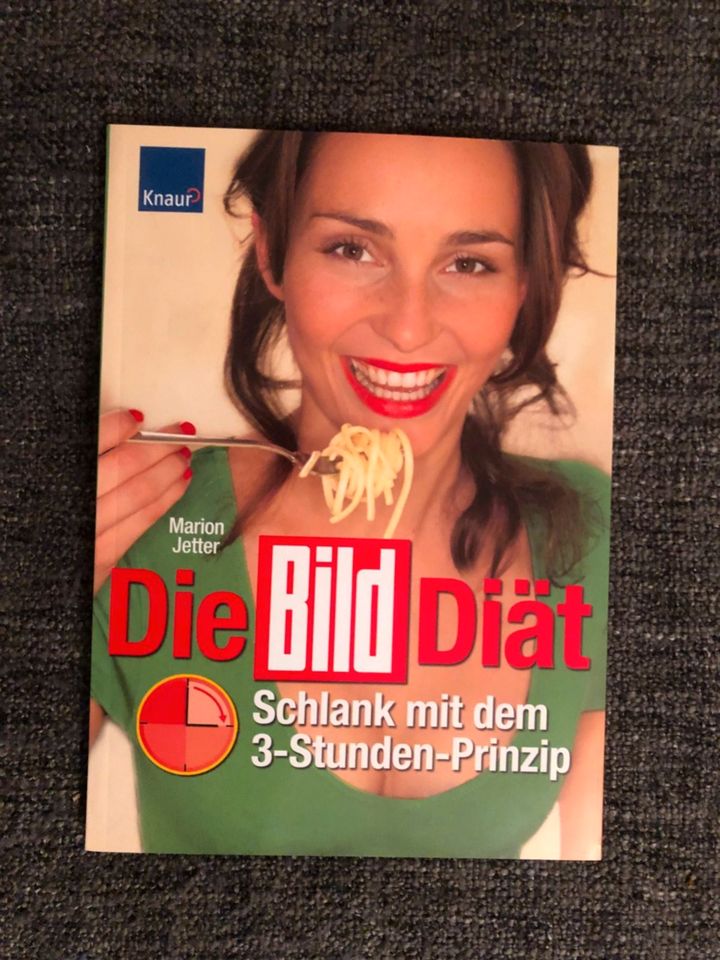 Buch "Die Bild-Diät" Knaur neuwertig, mit Poster-Plan in Erfurt