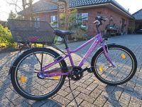 Kinderfahrrad Browser Bachtenkirch Mädchen 24-er 3-Gang Niedersachsen - Südbrookmerland Vorschau