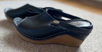 Keil Pantolette Gr. 37 schwarz supersoft Leder Neuwertig Mecklenburg-Vorpommern - Jabel Vorschau