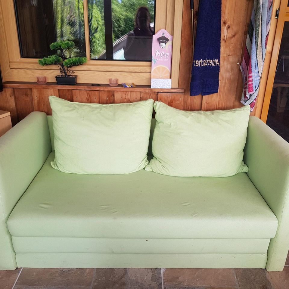 kleines sofa grün in Marktl