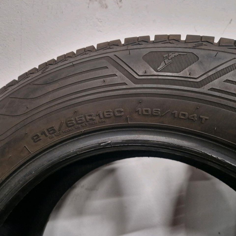 2x 215 65 R16 C 106 /104 T Goodyear Allwetterreifen in Detmold