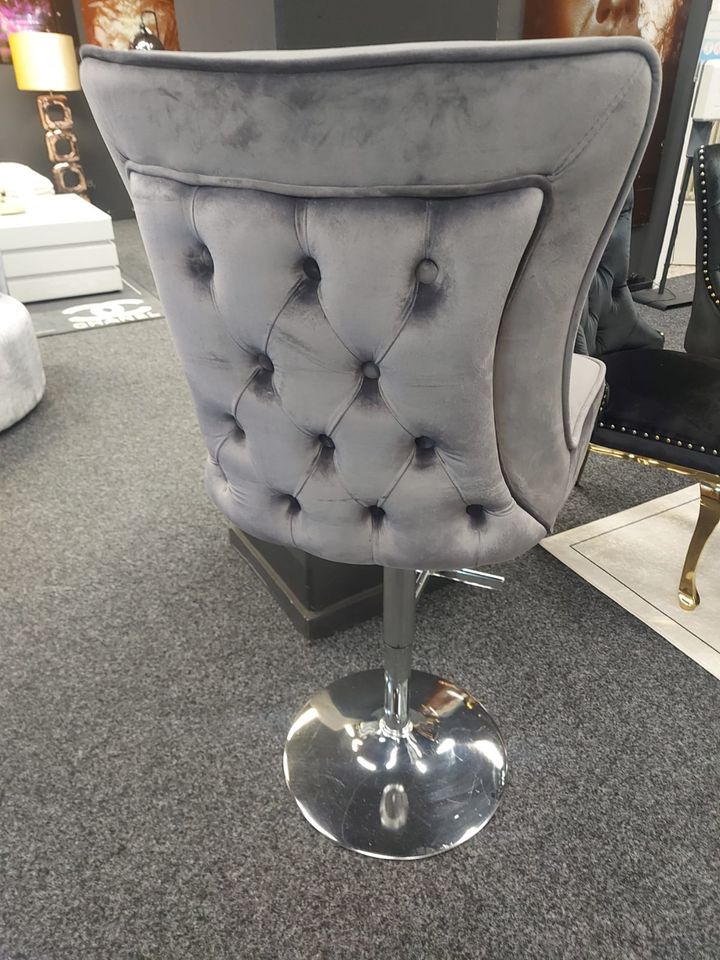 Designer Barhocker Hocker Chesterfield Ausstellungsstück in Nordhorn