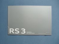 Preisliste Audi RS3 Sportback von März 2011   neu + ungelesen !!! Niedersachsen - Uelzen Vorschau