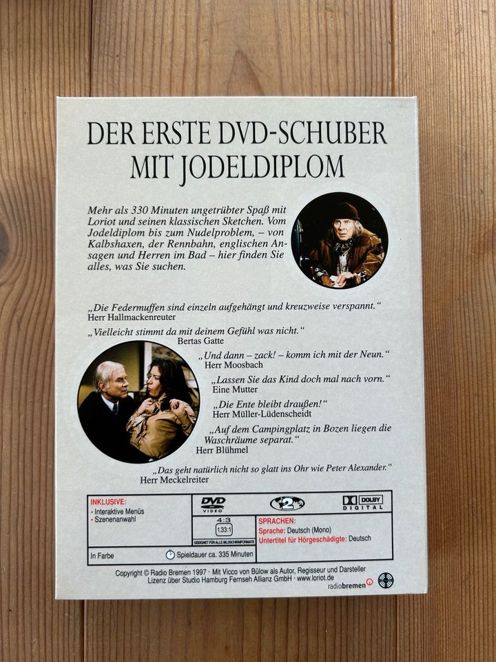 Loriot DVD, Sein großes Sketch Archiv in Obernkirchen