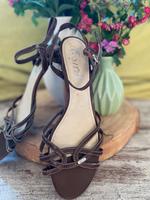 Esprit Sommer Sandalen,Riemchen mit Absatz, braun, Gr 40 Bayern - Heroldsberg Vorschau