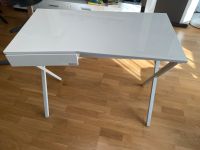 Kompakter Schreibtisch weiß Hochglanz Stuttgart - Weilimdorf Vorschau