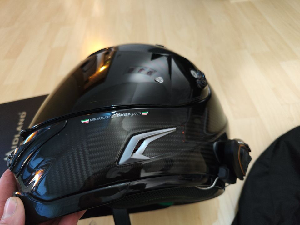 Motorradhelm xlite x 802 rr ultra Carbon gr M Bluetooth Midland in Enkirch