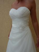 Brautkleid A-Linie Größe S/M Cremeweiss Kleemeier Niedersachsen - Langenhagen Vorschau