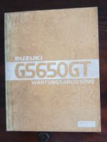 Wartungsanleitung Suzuki GS650GT original Werkstatthandbuch ab 81 Nordrhein-Westfalen - Enger Vorschau