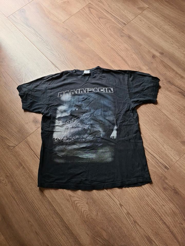 Rammstein T shirt in schwarz,  Größe L in Quierschied