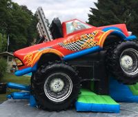 XXL Monstertruck Hüpfburg   zu vermieten leihen ausleihen Hessen - Stadtallendorf Vorschau