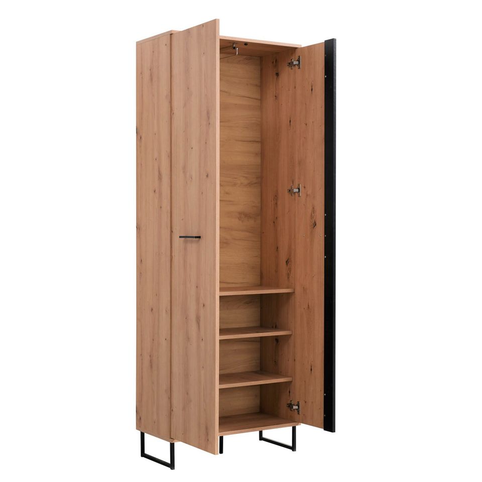 Schrank Garderobe Kommode Industrial Holz Eiche Bank NEU 401-Fr in Frankfurt am Main