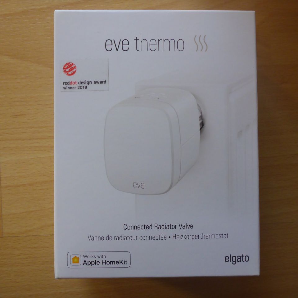 Elgato Eve Thermo 2. Generation Smarthome Homekit Thermostat in Bad Rappenau