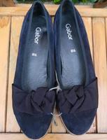 Gabor damen Ballerinas gr.42,5 blau fast neu, Wildleder West - Unterliederbach Vorschau