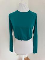 Gymshark Sportshirt Longsleeve Seamless Crop Petrol Niedersachsen - Bohmte Vorschau