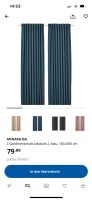 4 Gardinenschals Dunkel Blau 145x300cm Super Zustand Ikea Sachsen - Schkeuditz Vorschau