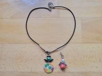 Kette & 1x Anhänger | Perle Flügel Engel kawaii silber bunt Nordrhein-Westfalen - Mülheim (Ruhr) Vorschau