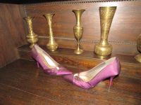 Pumps  38  High Heels  Farbe lila / rosa 9 cm Absatz neuwertig Nordrhein-Westfalen - Pulheim Vorschau