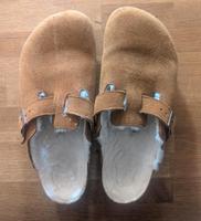 Birkenstock Boston Veloursleder Mink Größe 43 Hessen - Ginsheim-Gustavsburg Vorschau