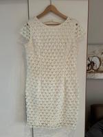 Spitzenkleid Creme in 40 von Alba Moda Niedersachsen - Laatzen Vorschau
