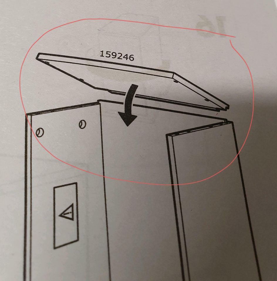 IKEA NORDLI 2x Rückwand von Schubladen 40x45 cm weiß NEU in Rheinbach