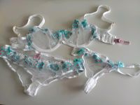 Set Agent Provocateur BH 70 E,String,Slip Gr.40 weiß Spitze Blume Baden-Württemberg - Marbach am Neckar Vorschau