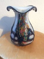 Vintage Murano Milchglas Vase bunt/weiß Nordrhein-Westfalen - Brühl Vorschau