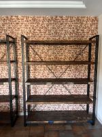 2x Regal Industrie Style 160 cm Mangoholz Sachsen-Anhalt - Stendal Vorschau