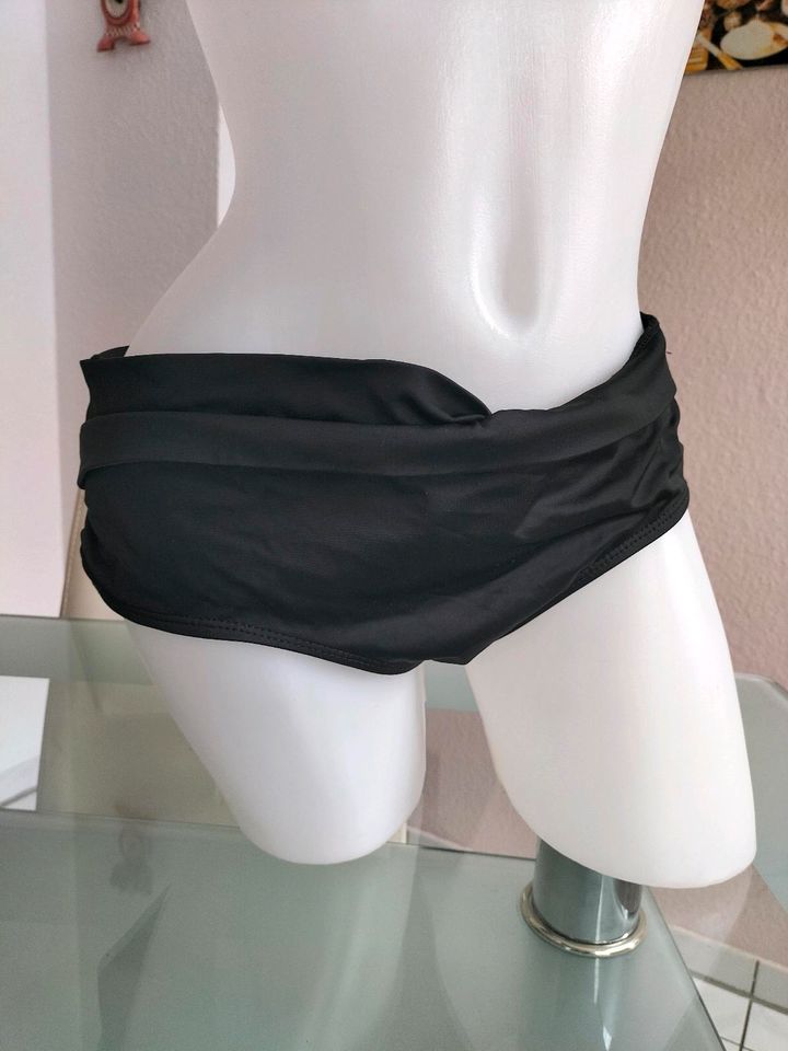 Bikinihose Bikini-Unterteil schwarz Stretch Panties Hipster in Schwieberdingen