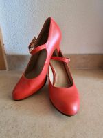 Pumps rot Highheels mit Riemchen Gr. 39 Bayern - Iggensbach Vorschau