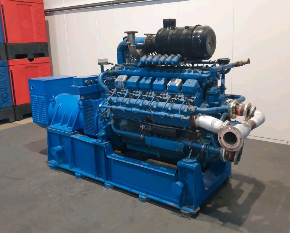 2x Deutz MWM Gas Stromaggregat 150 kVA - Notstromaggregat in Kamen