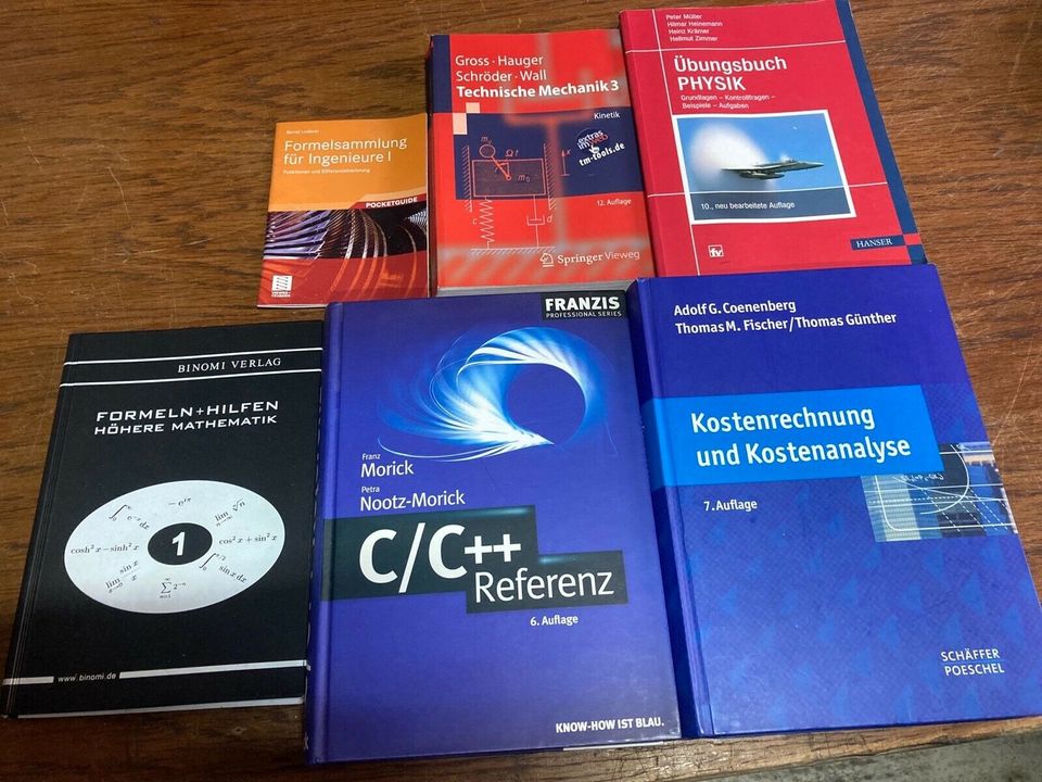 Bücher, Mathe/Physik/Informatik/Wirtschaft in Heroldstatt