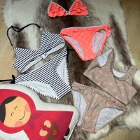 Bikini H&M Volants dots maritim Sterne pink Gr. 134 / 140 West - Nied Vorschau