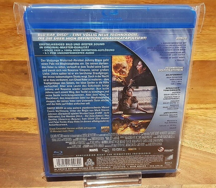 ⚡️ Ghost Rider (Extended Version) Bluray *NEUWERTIG* in Zwingenberg