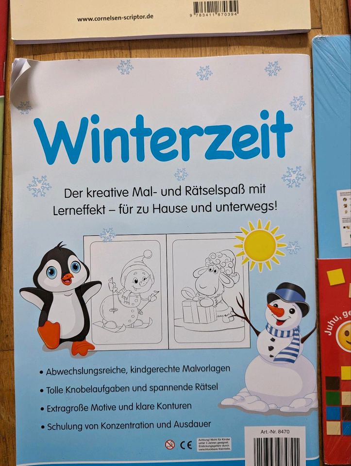 Lernhefte Mathe, Deutsch, Sachkunde 9 Stück Neuwertig 1. Klasse in Erfurt