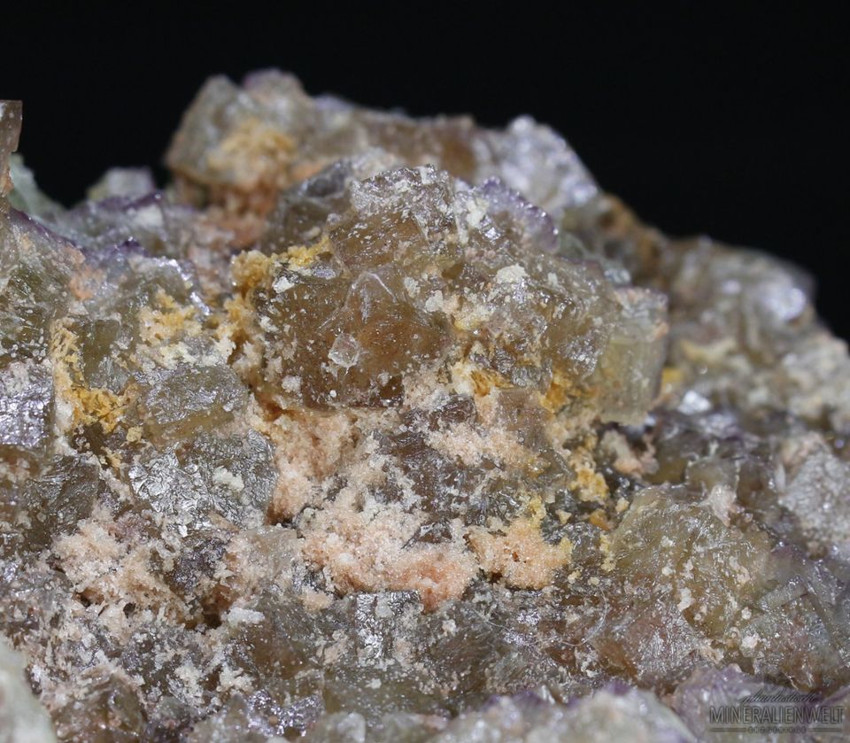 Mineralien Fluorit Quarz Großstufe Frohnau Schacht 78 Annaberg in Sehmatal-Cranzahl