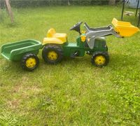 Rolly Toys John Deere Traktor mit Anhänger Hessen - Waldbrunn Vorschau