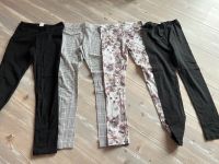 Leggings H&M schwarz, Karo und Tiere Niedersachsen - Neu Wulmstorf Vorschau