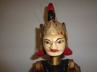 Alte Indonesische Stabpuppe Wayang Golek, Marionette, 60cm Schleswig-Holstein - Hemdingen Vorschau