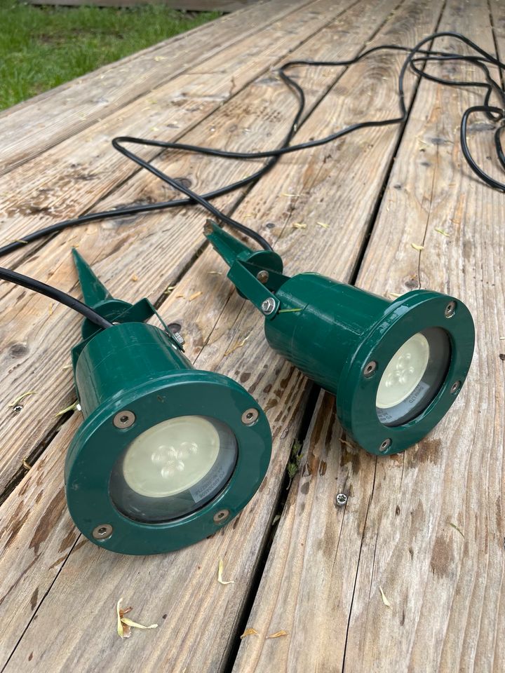 2x Gartenstrahler Bodenstrahler Outdoor Lampen in Sprockhövel