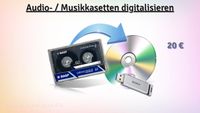 Audio MC´s / Musikkasetten digitalisieren lassen auf USB-Stick/CD Bayern - Mertingen Vorschau