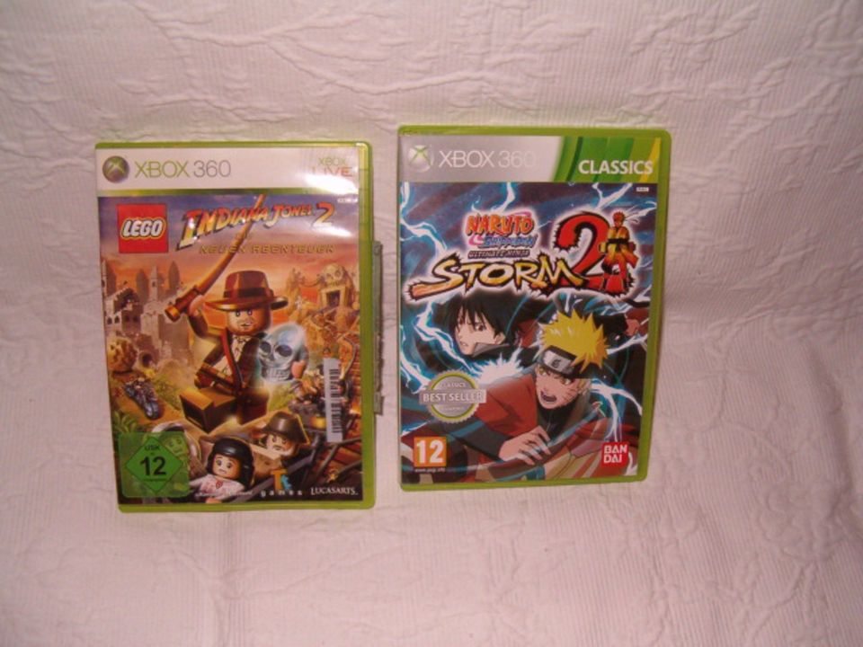 Lego Indiana Jones 2, Naruto Storm 2, Xbox One 360 in Wuppertal