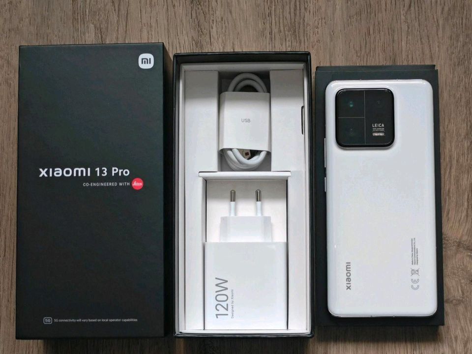 Xiaomi 13 Pro 5G Ceramic White 12/256 Gb Neu HyperOS/Rechnung in Hamburg
