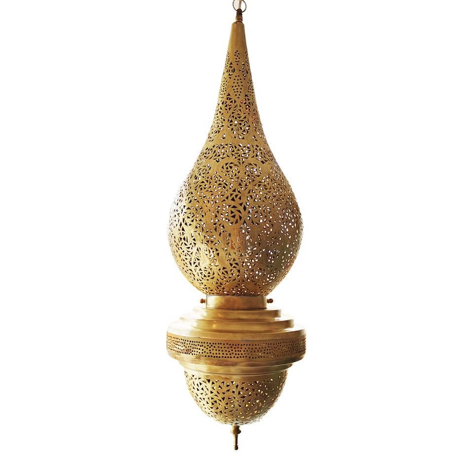 Orientalische Lampe Handgefertigte Deckenlampe Aus Kupfer 90cm in Düsseldorf