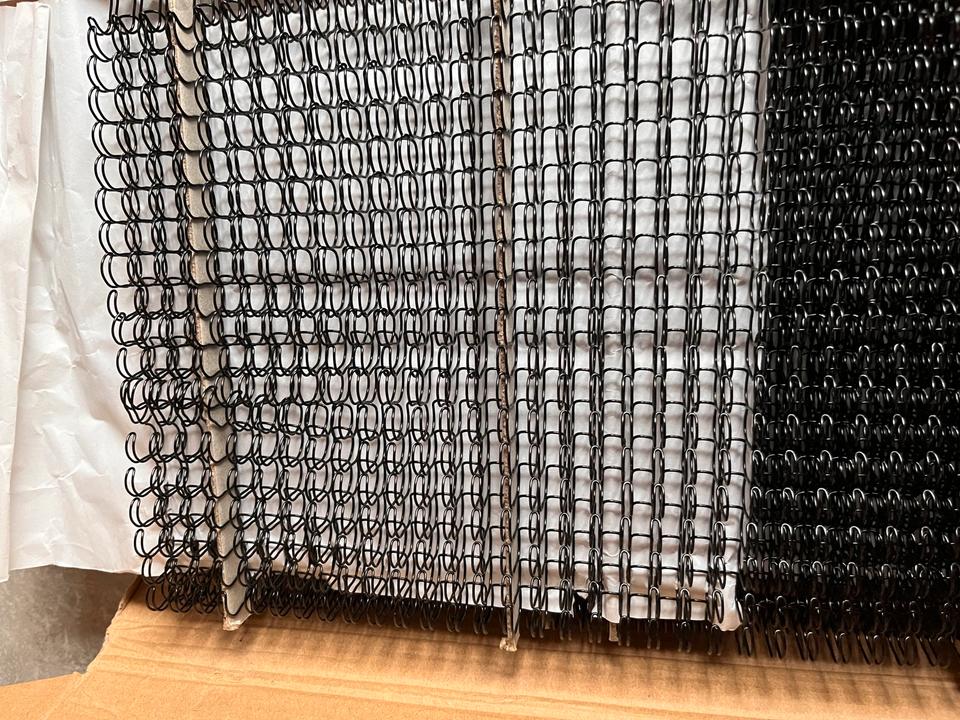 Titanium 69697 Binderücken, schwarz 2 Kartons je 100 Stück in Niestetal
