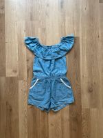 Jumpsuit Jeans 134/140 Sachsen-Anhalt - Wanzleben Vorschau